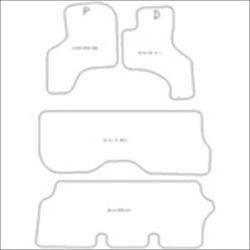 Toyota Previa GS / GX / LX / GLX MPV Car Mats